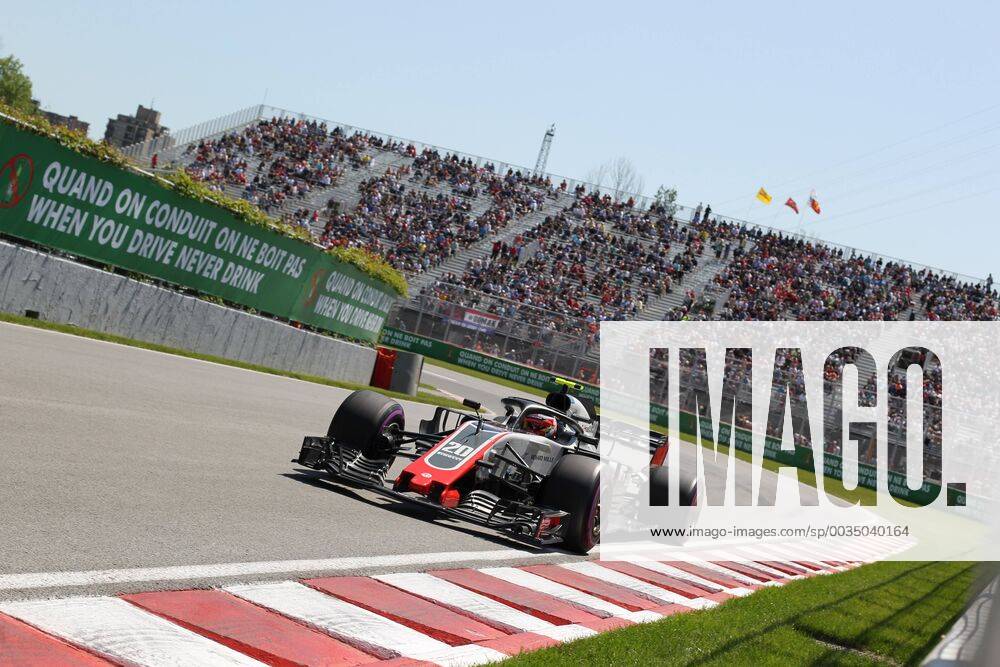 Photo4 LaPresse 08 06 2018 Montreal, Canada Grand Prix Formula One Canada 2018 In the pic: free Practice 1, Kevin Magnussen (DEN) Haas F1 Team VF-18