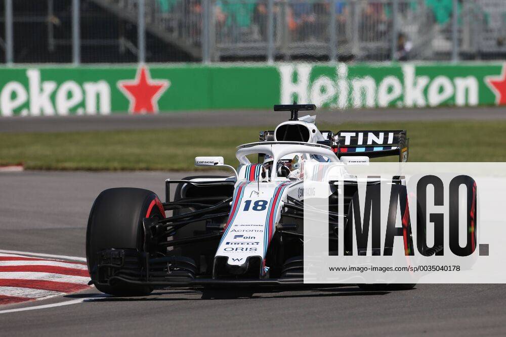 Photo4 LaPresse 08 06 2018 Montreal, Canada Grand Prix Formula One Canada 2018 In the pic: free Practice 1, Lance Stroll (CDN) Williams FW41
