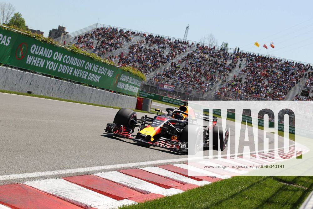 Photo4 LaPresse 08 06 2018 Montreal, Canada Grand Prix Formula One Canada 2018 In the pic: free Practice 1, Daniel Ricciardo (AUS) Red Bull Racing RB14