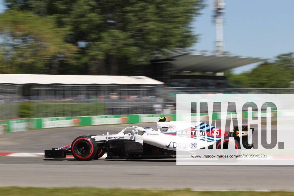 Photo4 LaPresse 08 06 2018 Montreal, Canada Grand Prix Formula One Canada 2018 In the pic: free Practice 1, Sergej Sirotkin (RUS) Williams F1 Team FW41