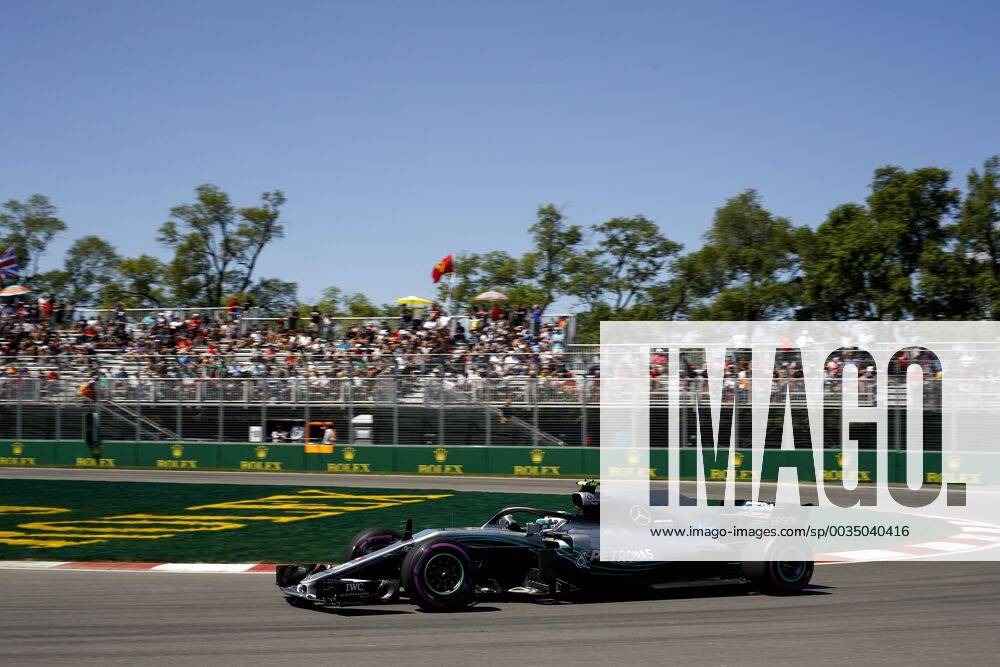 Motorsports: FIA Formula One World Championship WM Weltmeisterschaft 2018, Grand Prix of Canada 77 Valtteri Bottas (FIN, Mercedes AMG Petronas), Montreal Canada