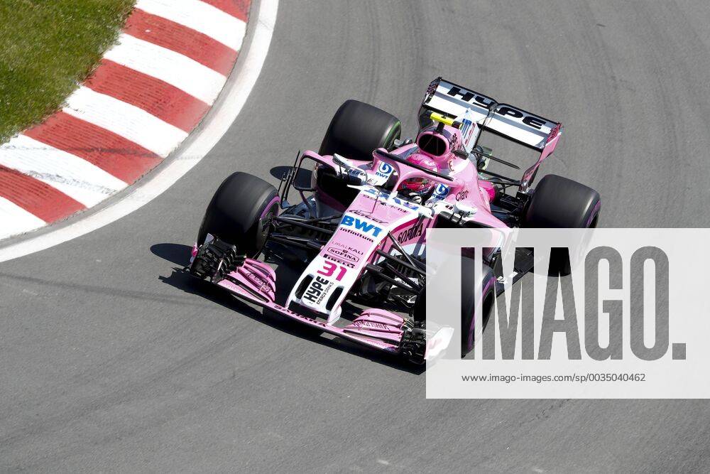 Motorsports: FIA Formula One World Championship WM Weltmeisterschaft 2018, Grand Prix of Canada 31 Esteban Ocon (Sahara Force India F1 Team) Montreal Canada
