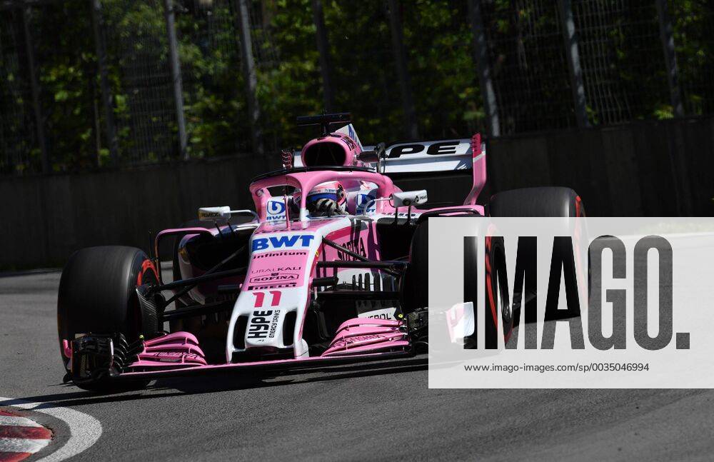 Sergio Perez Sahara Force India F1 formula 1 GP Canada Montreal 08 06 2018 Photo mspb Jerry Andre Sergio Perez Formula 1 GP Canada 2018