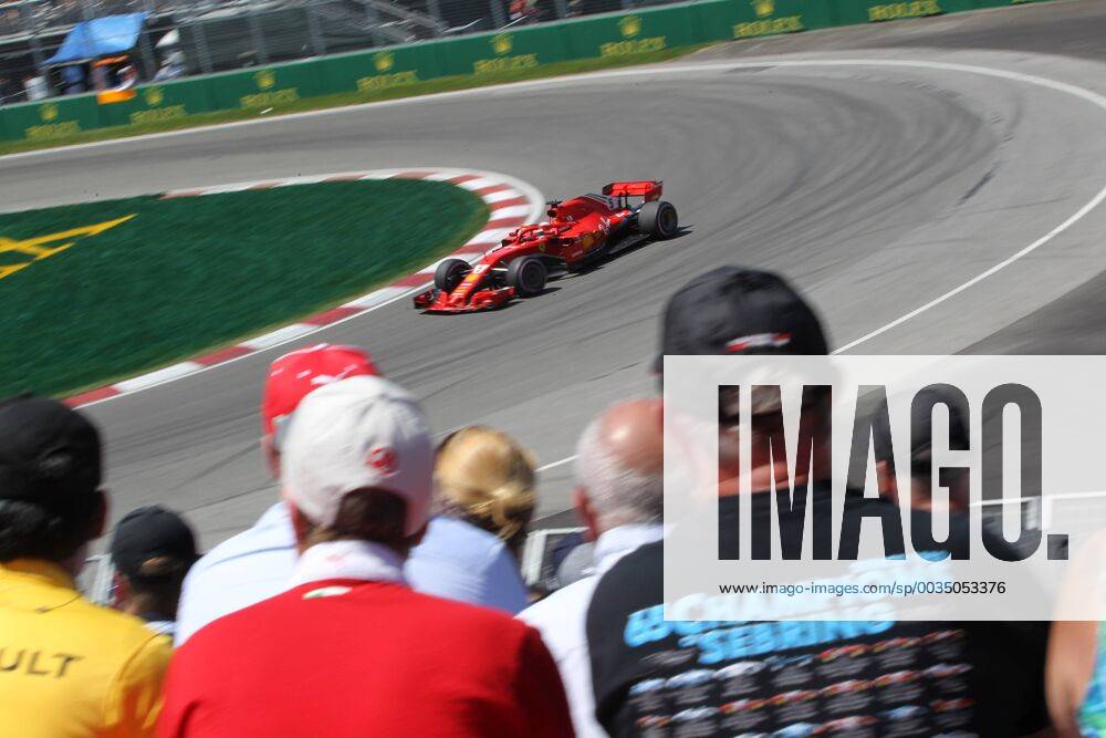 Photo4 LaPresse 09 06 2018 Montreal, Canada Grand Prix Formula One Canada 2018 In the pic: free practice 3, Sebastian Vettel (GER) Scuderia Ferrari SF71H