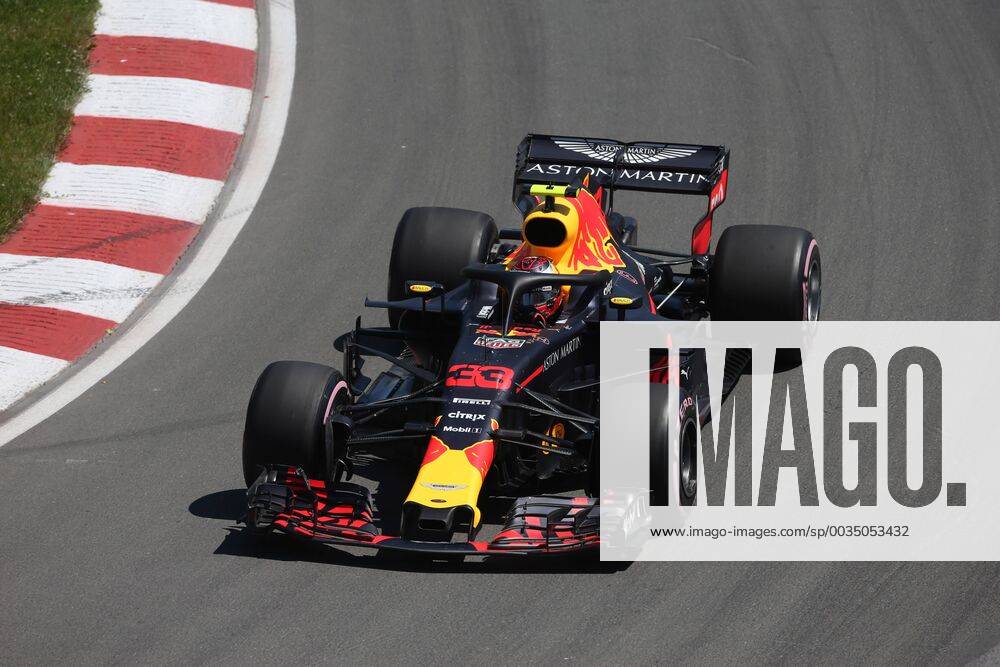 Photo4 LaPresse 09 06 2018 Montreal, Canada Grand Prix Formula One Canada 2018 In the pic: free practice 3, Max Verstappen (NED) Red Bull Racing RB14