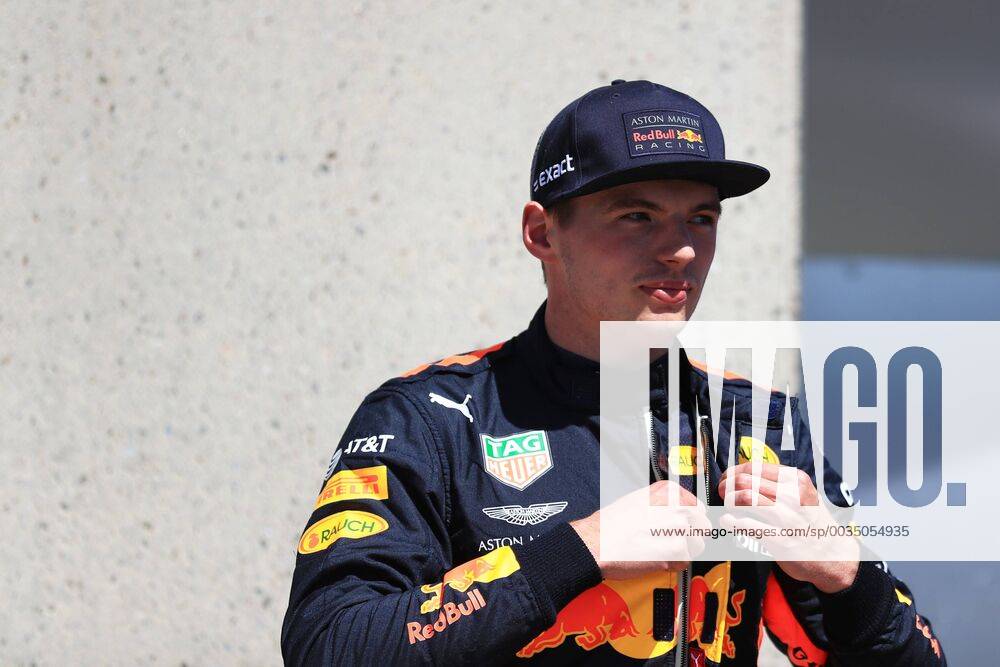 9th June 2018, Circuit Gilles-Villeneuve, Montreal, Canada; Canadian Formula One Grand Prix, qualification; Red Bull Racing TAG Heuer, Max Verstappen takes 3rd on pole ActionPlus12035024 Octane