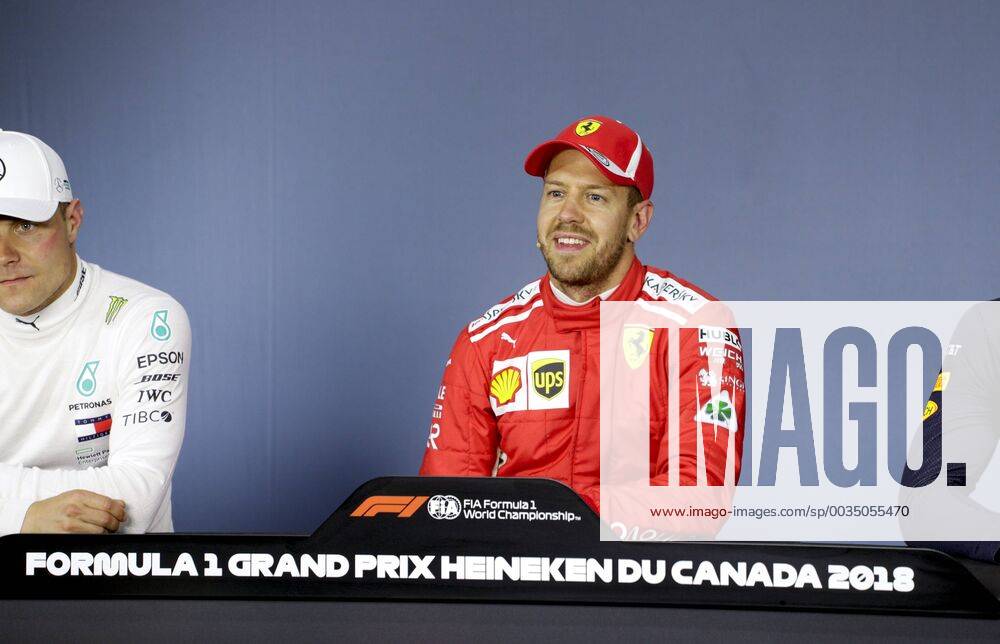 Motorsports: FIA Formula One World Championship WM Weltmeisterschaft 2018, Grand Prix of Canada , 5 Sebastian Vettel (GER, Scuderia Ferrari) Montreal Canada
