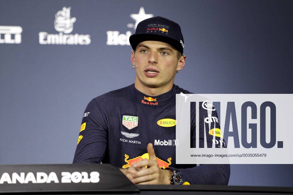 Motorsports: FIA Formula One World Championship WM Weltmeisterschaft 2018, Grand Prix of Canada 33 Max Verstappen (NDL, Red Bull Racing), Montreal Canada