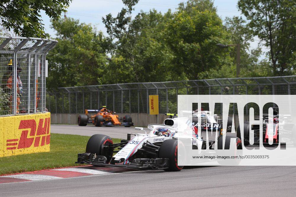 Photo4 LaPresse 10 06 2018 Montreal, Canada Grand Prix Formula One Canada 2018 In the pic: Race, Sergej Sirotkin (RUS) Williams F1 Team FW41