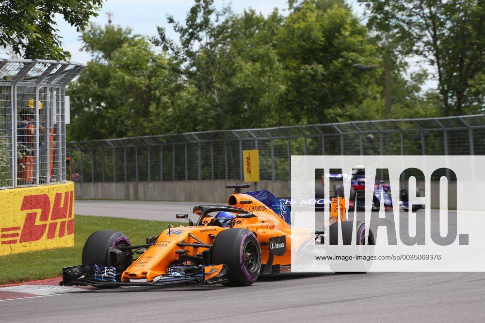 Photo4 LaPresse 10 06 2018 Montreal, Canada Grand Prix Formula One Canada 2018 In the pic: Race, Fernando Alonso (ESP) McLaren Renault MCL33