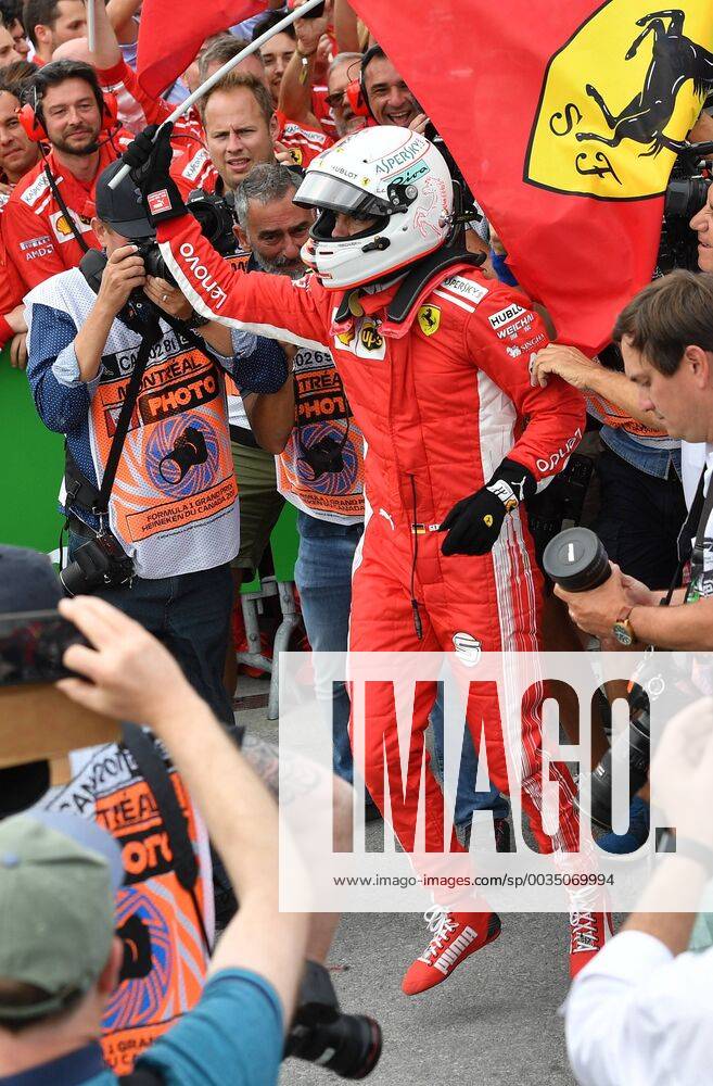 Sebastian Vettel Scuderia Ferrari formula 1 GP Canada in Montreal 10 06 2018 Photo mspb Jerry Andre Sebastian Vettel formula 1 GP Canada 2018
