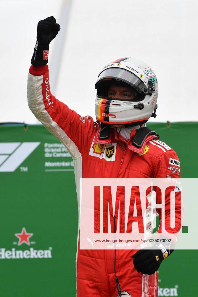 Sebastian Vettel Scuderia Ferrari formula 1 GP Canada in Montreal 10 06 2018 Photo mspb Jerry Andre Sebastian Vettel formula 1 GP Canada 2018