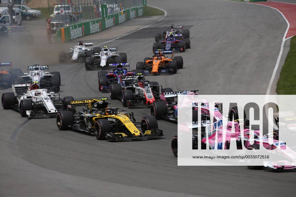 Photo4 LaPresse 10 06 2018 Montreal, Canada Grand Prix Formula One Canada 2018 In the pic: race, The start