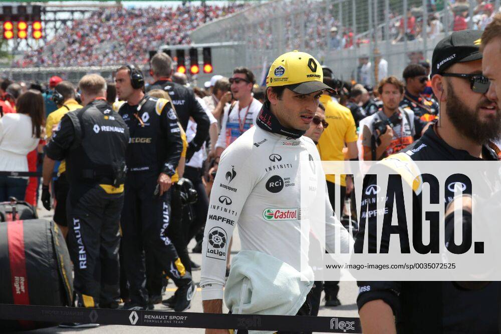 Photo4 LaPresse 10 06 2018 Montreal, Canada Grand Prix Formula One Canada 2018 In the pic: race, Carlos Sainz Jr (ESP) Renault Sport F1 Team RS18