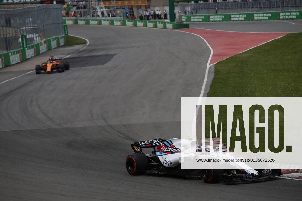 Photo4 LaPresse 10 06 2018 Montreal, Canada Grand Prix Formula One Canada 2018 In the pic: race, Sergej Sirotkin (RUS) Williams F1 Team FW41