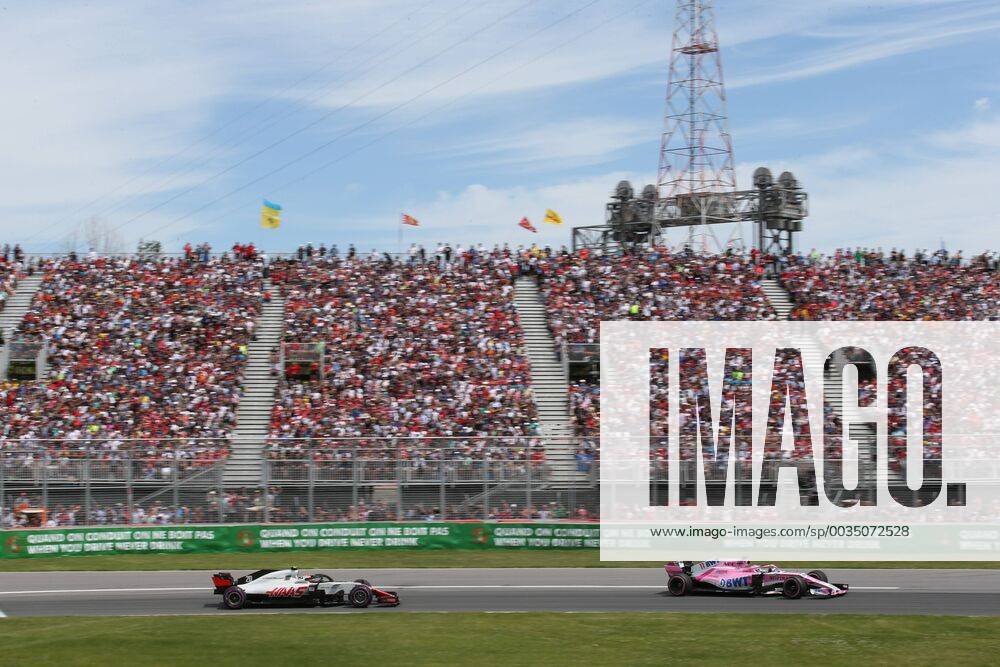 Photo4 LaPresse 10 06 2018 Montreal, Canada Grand Prix Formula One Canada 2018 In the pic: race, Sergio Perez (MEX) Sahara Force India F1 VJM11