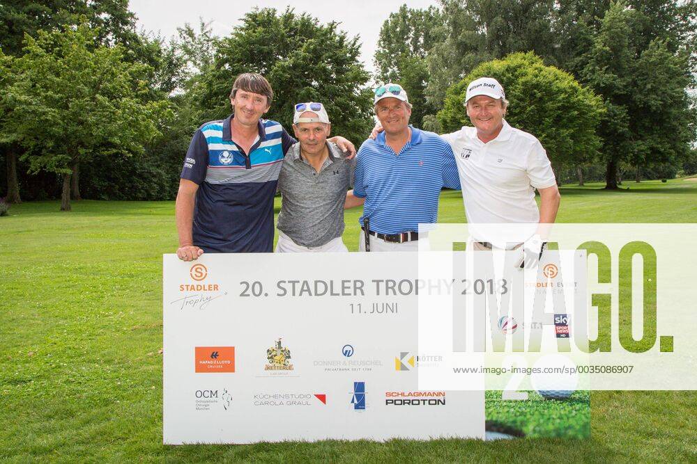 Left tennis player Bernd Karbacher 20 Stadler Golf Trophy 2018 Golf 11 06 2018