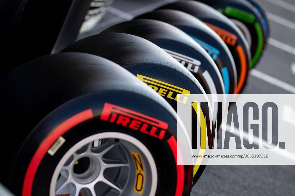 Formula 1 tire of Pirelli Grand Prix of France 2018 Race Motorsport Formula 1 21 06 2018 Grand Prix of France 2018 Race Motorsport Formula 1 21 06 2018 Le Castellet