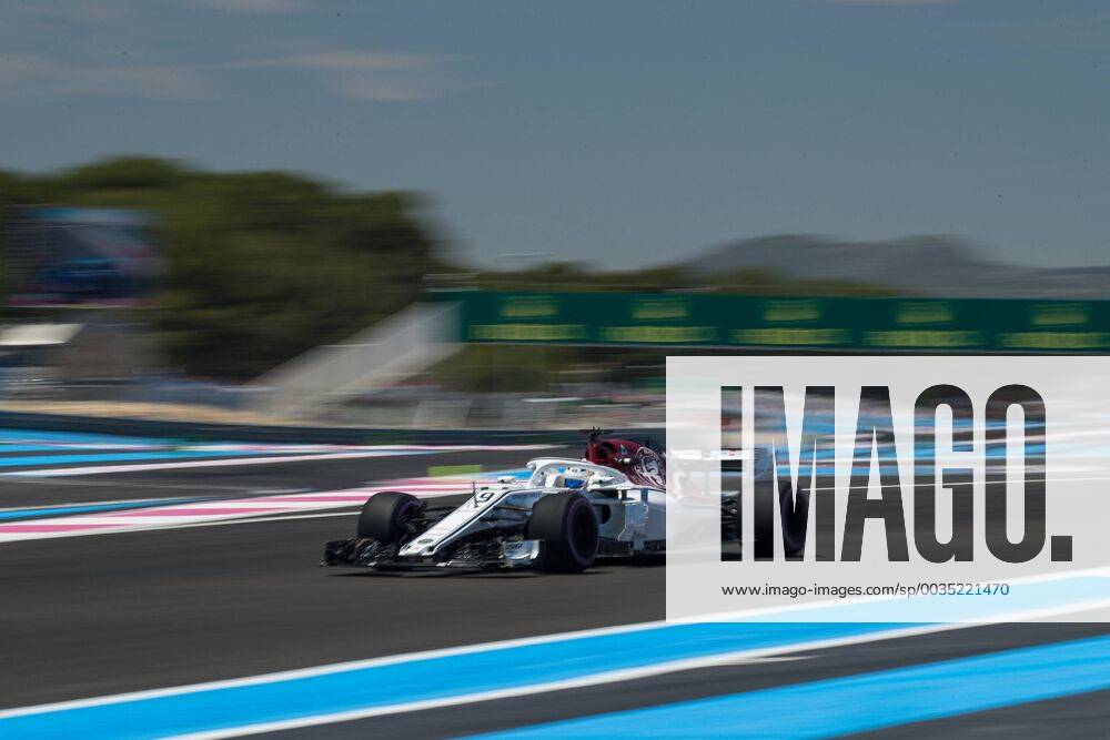 Marcus Ericsson Alfa Romeo Sauber F1 Team French Grand Prix 2018 Motorsport Formula 1 22 06 2018 Le Castellet