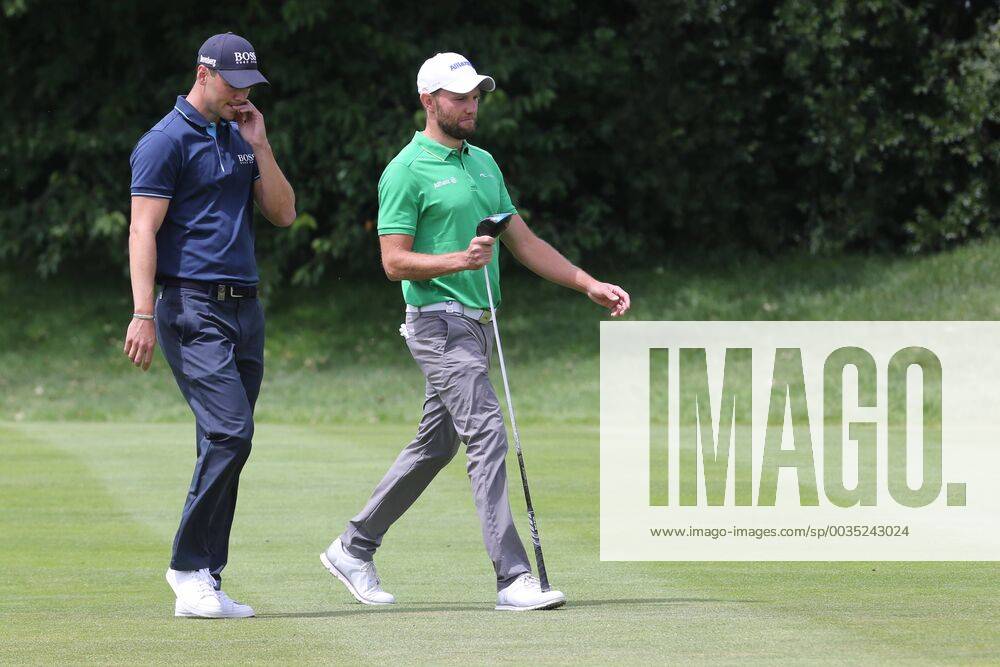 Martin Kaymer GER and Maximilian Kieffer GER in their final round German German Final Round 4 Day 30 BMW International Open Golf Open Gut Lärchenhof Cologne 24 06 2018 BMW International Open Golf Cologne
