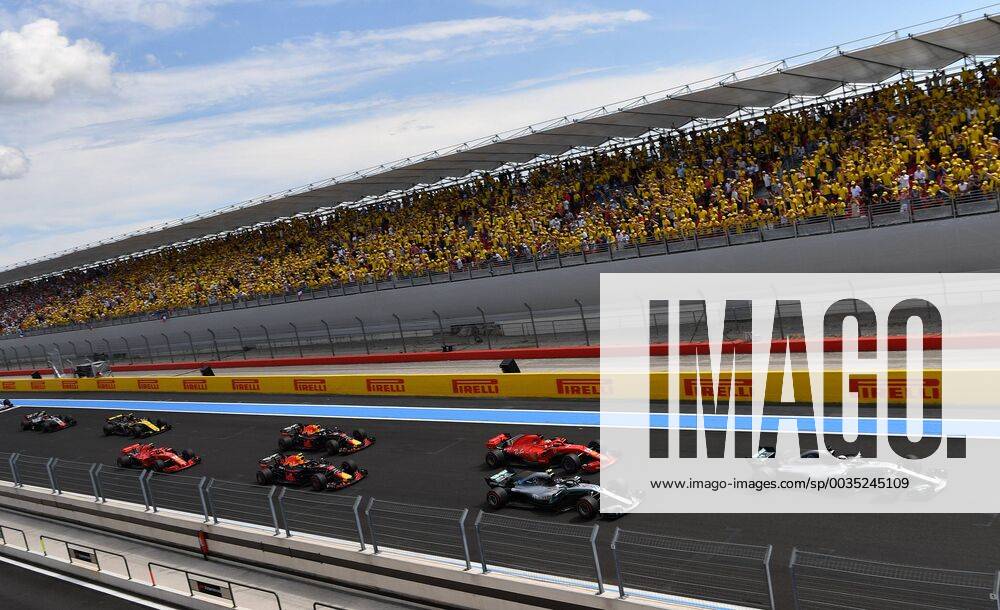Start formula 1 GP France Paul Ricard 24 06 2018 Photo mspb Jerry Andre Start Formula 1 GP France 2018