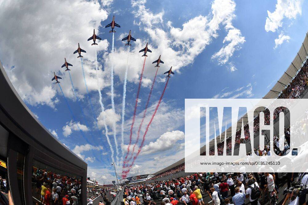 Air show formula 1 GP France Paul Ricard 24 06 2018 Photo mspb Jerry Andre Air show formula 1 GP France 2018