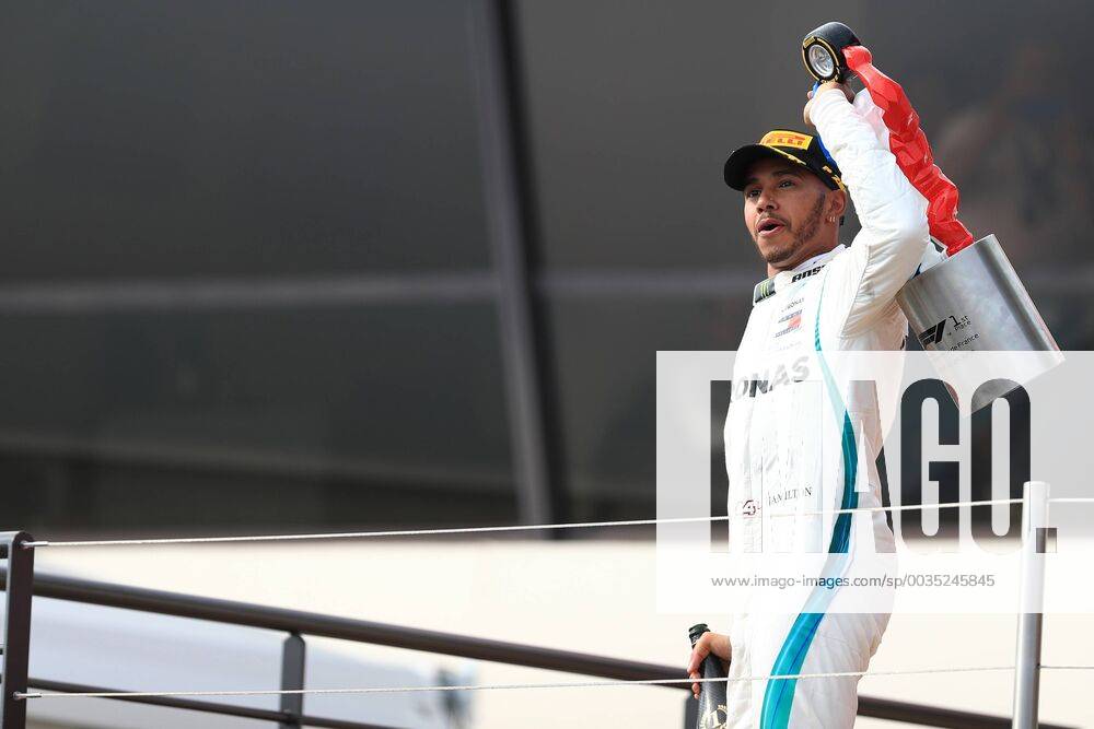 24th June 2018, Circuit Paul Ricard, Le Castellet, France; French Formula One Grand Prix, race day; Mercedes AMG Petronas Motorsport, Lewis Hamilton takes the win ActionPlus12040374 Octane