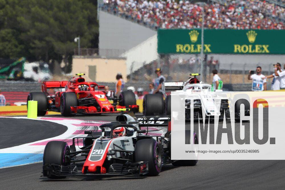Photo4 LaPresse 24 06 2018 Paul Ricard, France Grand Prix Formula One France 2018 In the pic: race, Kevin Magnussen (DEN) Haas F1 Team VF-18