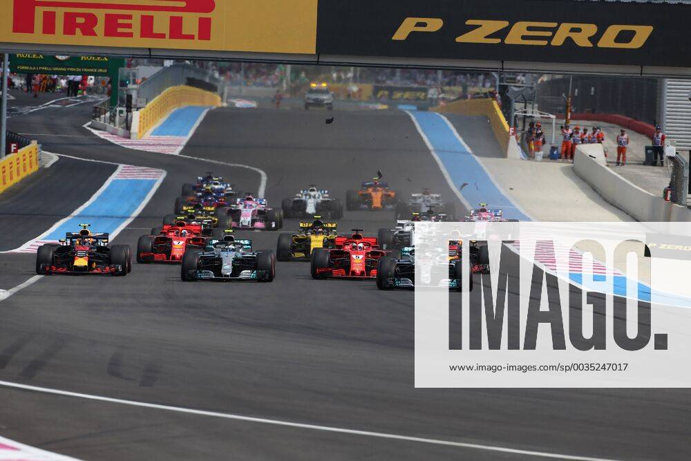 Photo4 LaPresse 24 06 2018 Paul Ricard, France Grand Prix Formula One France 2018 In the pic: race the start