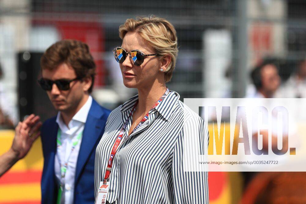 24th June 2018, Circuit Paul Ricard, Le Castellet, France; French Formula One Grand Prix, race day; Charlene, Princess of Monaco VIP guest ActionPlus12040426 Octane