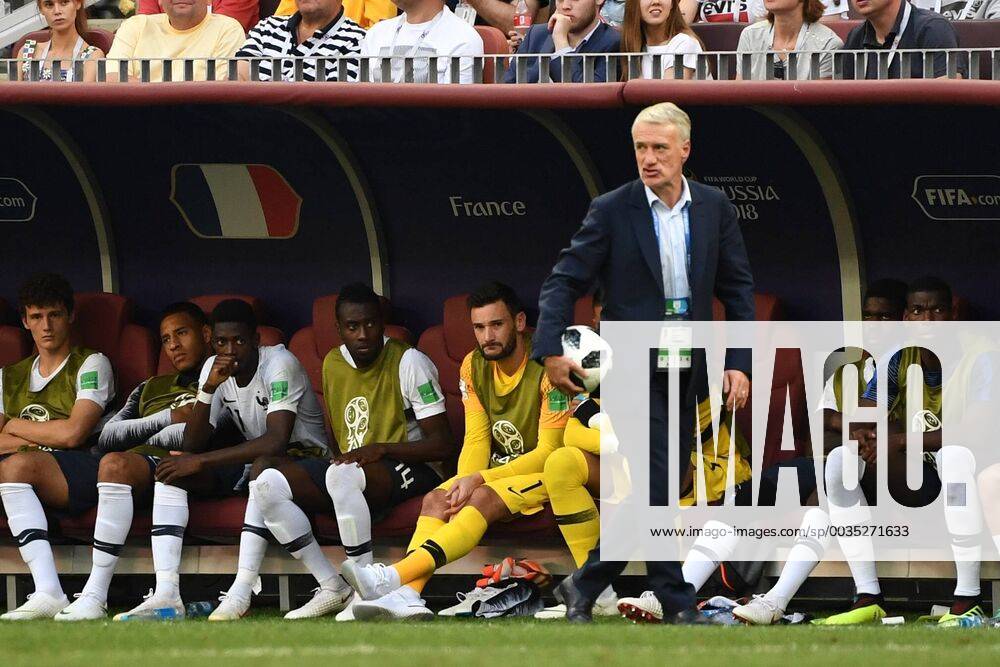 Soccer Men Season 2017 18 WC in Russia Group C 3 Gameday Denmark France Head Coach Didier Deschamps France 26 06 2018