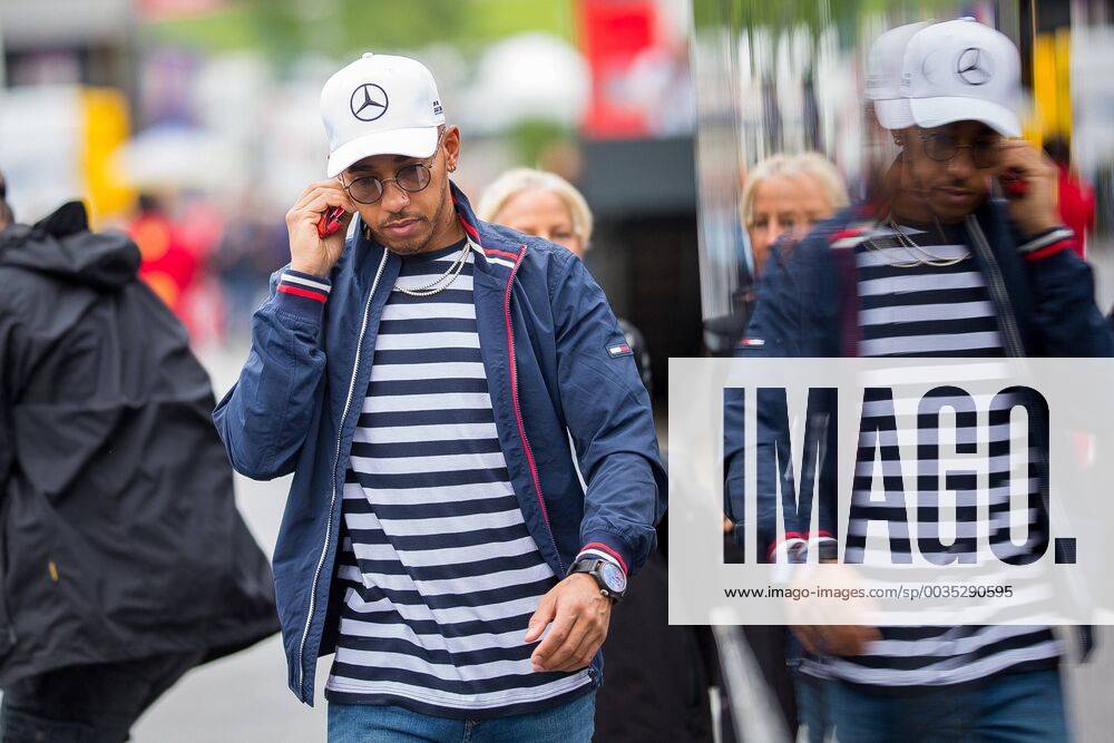 Red Bull Ring Spielberg AUT FIA Formula One Grand Prix of Austria Preliminary Photos Lewis Hamilton GBR Mercedes British Formula One driver Lewis Hamilton of Mercedes during the Austrian Formula One Grand Prix at the Red Bull Ring at Spielberg France on 2018 06 28 Spielberg EP_ang