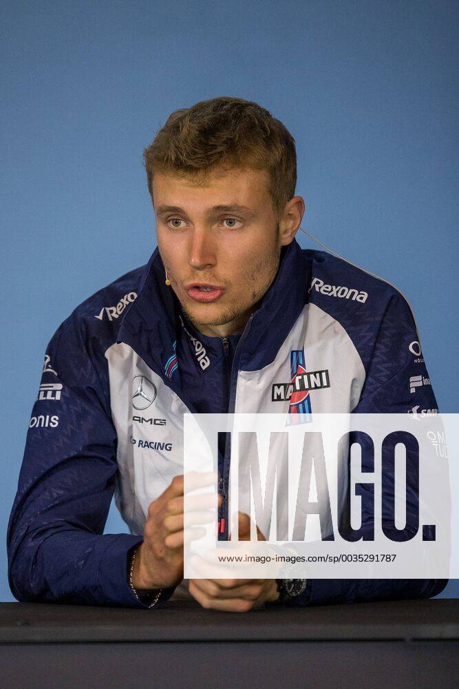 Red Bull Ring Spielberg AUT FIA Formula 1 Austrian Grand Prix Preliminary Photos Sergey Sirotkin RUS Williams Russian Formula One driver Sergey Sirotkin of Williams during the Austrian Formula One Grand Prix at the Red Bull Ring at Spielberg France on 2018 06 28 Spielberg EX_ANG