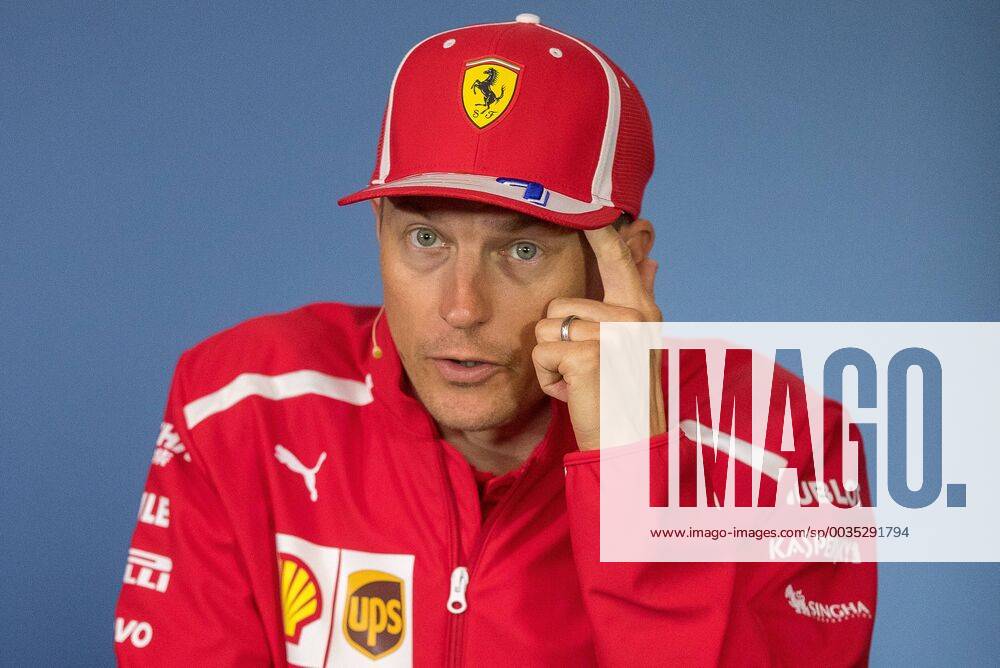 Red Bull Ring Spielberg AUT FIA Formula 1 Grand Prix of Austria Preliminary Pictures Kimi Raeikkoenen FIN Scuderia Ferrari Finnish Formula One driver Kimi Raeikkoenen of Scuderia Ferrari during the Austrian Formula One Grand Prix at the Red Bull Ring in Spielberg France on 2018 06 28 Spielberg EX_ANG