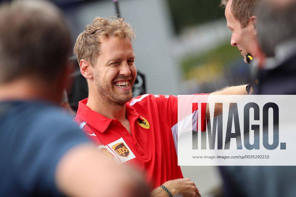 FORMULA 1 - GP of Austria 2018 SPIELBERG,AUSTRIA,28.JUN.18 - MOTORSPORTS, FORMULA 1 - Grand Prix of Austria, Red Bull Ring, preview. Image shows Sebastian Vettel (GER Scuderia Ferrari). GEPAxpictures xChristianxWalgram