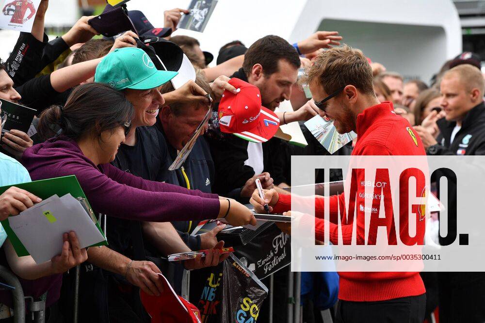 Sebastian Vettel Scuderia Ferrari formula 1 GP Austria in Spielberg 29 06 2018 Photo mspb Jerry Andre Sebastian Vettel Formula 1 GP Austria 2018