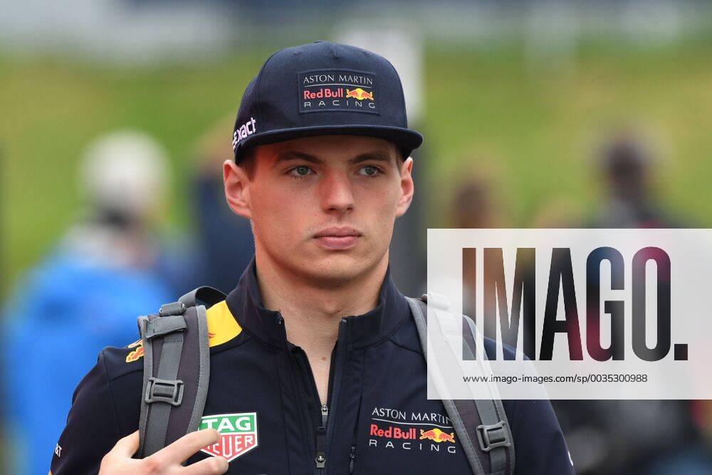 Max Verstappen Aston Martin Red Bull Racing Coming to the Paddock in the Morning Formula One Grand Prix of Austria Red Bull Ring 29 06 2018 Formula 1 Grand Prix of Austria Red Bull Ring 29 06 2018 Spielberg