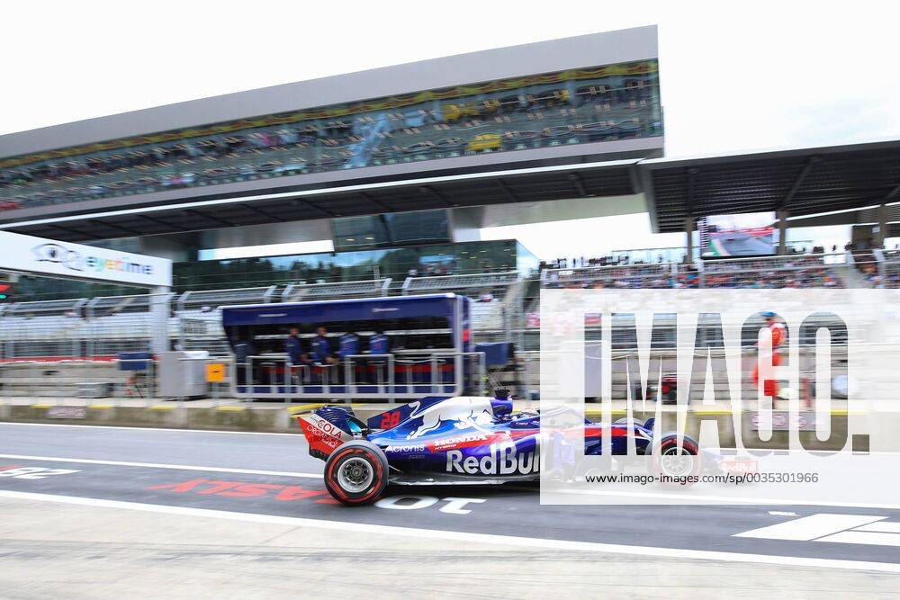 FORMULA 1 - GP of Austria 2018 SPIELBERG,AUSTRIA,29.JUN.18 - MOTORSPORTS, FORMULA 1 - Grand Prix of Austria, Red Bull Ring, free practice. Image shows Pierre Gasly (FRA Scuderia Toro Rosso). GEPAxpictures xChristianxWalgram
