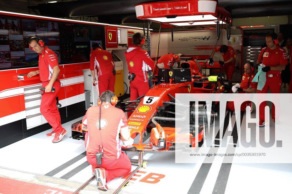 FORMULA 1 - GP of Austria 2018 SPIELBERG,AUSTRIA,29.JUN.18 - MOTORSPORTS, FORMULA 1 - Grand Prix of Austria, Red Bull Ring, free practice. Image shows Sebastian Vettel (GER Ferrari). GEPAxpictures xChristianxWalgram
