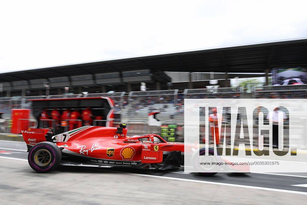 FORMULA 1 - GP of Austria 2018 SPIELBERG,AUSTRIA,29.JUN.18 - MOTORSPORTS, FORMULA 1 - Grand Prix of Austria, Red Bull Ring, free practice. Image shows Kimi Raikkoenen (FIN Ferrari). GEPAxpictures xChristianxWalgram