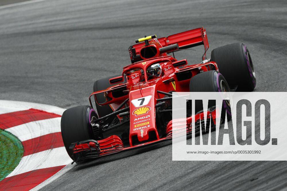 Motorsports: FIA Formula One World Championship WM Weltmeisterschaft 2018, Grand Prix of Austria, 7 Kimi Raikkonen (FIN, Scuderia Ferrari), Spielberg Austria