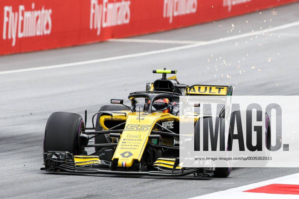 FORMULA 1 - GP of Austria 2018 SPIELBERG,AUSTRIA,29.JUN.18 - MOTORSPORTS, FORMULA 1 - Grand Prix of Austria, Red Bull Ring, free practice. Image shows Carlos Sainz Jr. (ESP Renault). GEPAxpictures Klansek