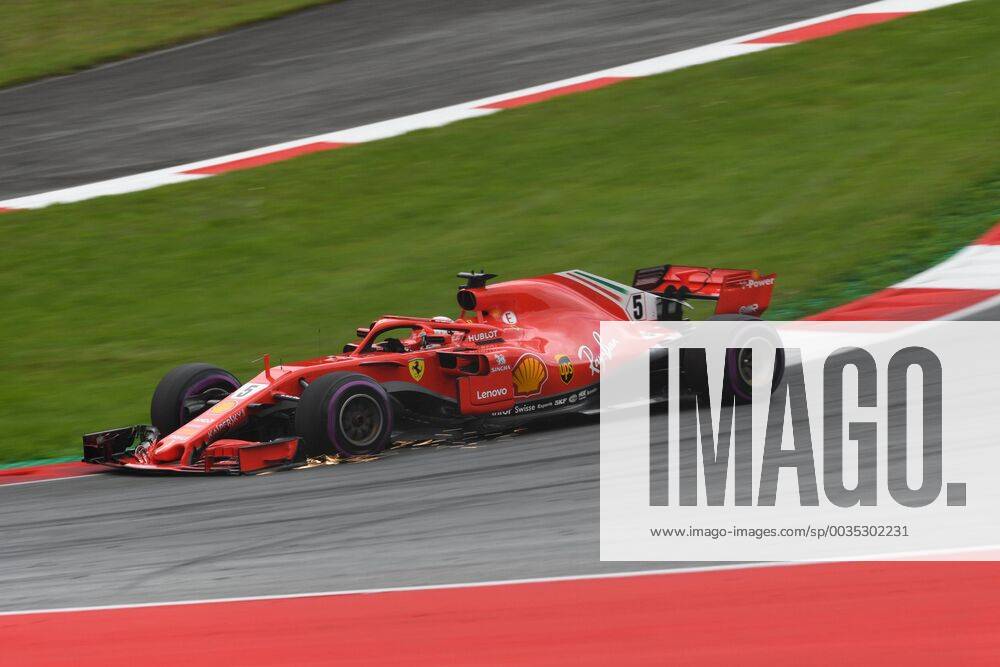 Sebastian Vettel Scuderia Ferrari Formula 1 Grand Prix of Austria Red Bull Ring 28 06 2018 Formula 1 Grand Prix of Austria Red Bull Ring 28 06 2018 Spielberg