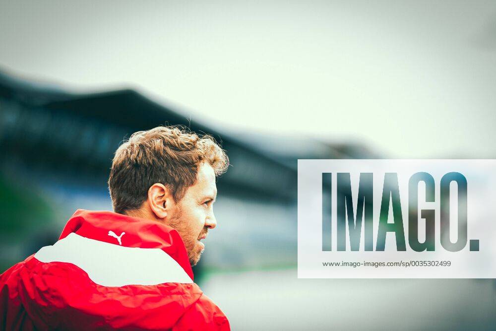 Red Bull Ring Spielberg AUT FIA Formula 1 Grand Prix of Austria Previews of the Tour Sebastian Vettel GER Scuderia Ferrari German Formula One driver Sebastian Vettel of Scuderia Ferrari during the Austrian Formula One Grand Prix at the Red Bull Ring in Spielberg France on 2018 06 28 Spielberg EX_ANG