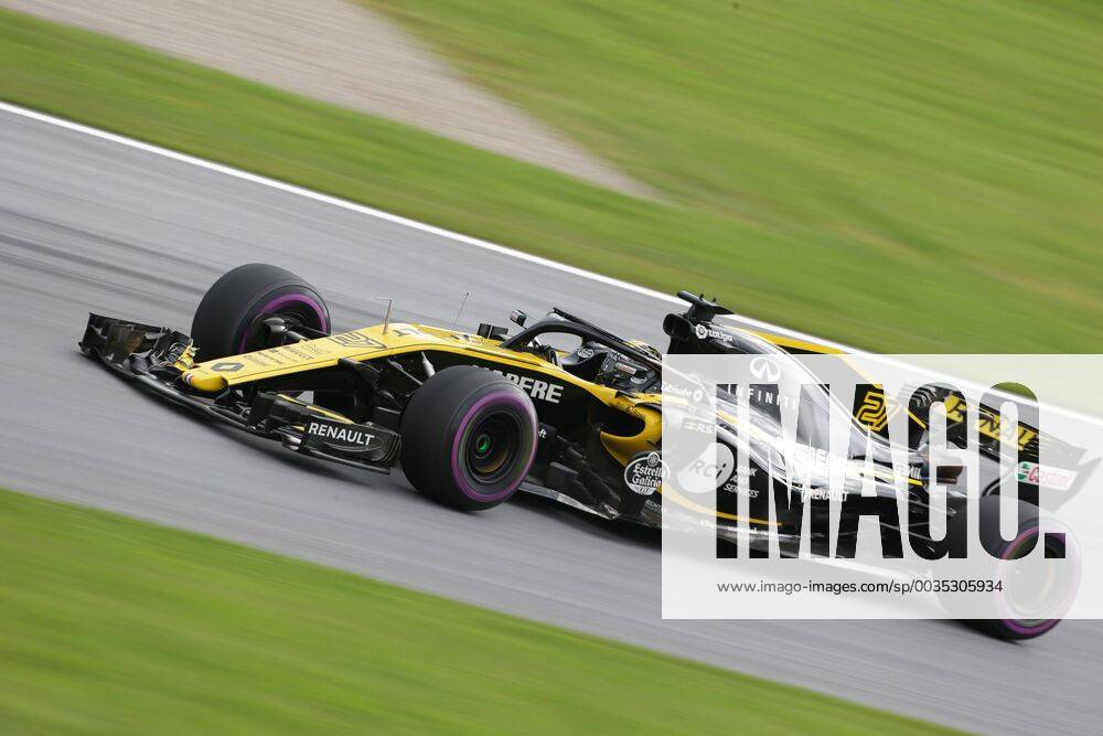 Photo4 LaPresse 29 06 2018 Spielberg, Austria Grand Prix Formula One Austria 2018 In the pic: free practice 2, Nico Hulkenberg (GER) Renault Sport F1 Team RS18