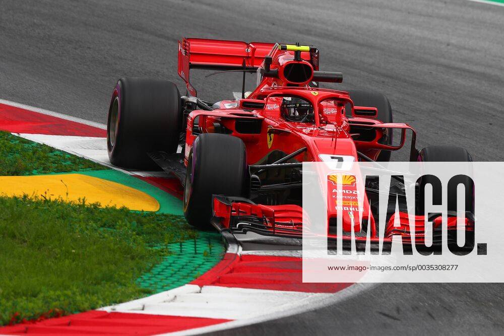Kimi Raikkonen Ferrari Zeltweg 29-06-2018 GP Austria Formula 1 Championship 2018 Practice - Prove Foto Federico Basile Insidefoto federicoxbasile