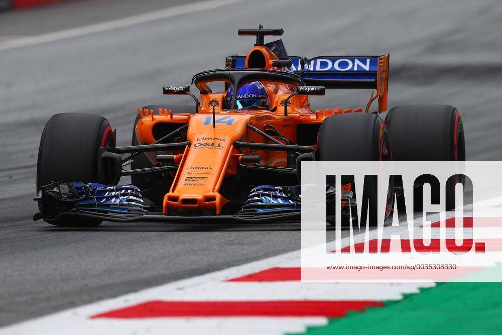 Fernando Alonso McLaren Zeltweg 29-06-2018 GP Austria Formula 1 Championship 2018 Practice - Prove Foto Federico Basile Insidefoto federicoxbasile