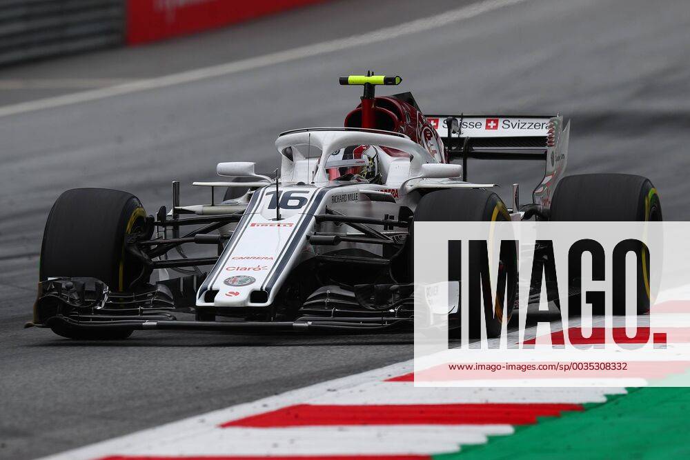 Charles Leclerc Alfaromeo Sauber Zeltweg 29-06-2018 GP Austria Formula 1 Championship 2018 Practice - Prove Foto Federico Basile Insidefoto federicoxbasile