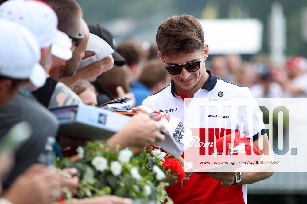 FORMULA 1 - GP of Austria 2018 SPIELBERG,AUSTRIA,30.JUN.18 - MOTORSPORTS, FORMULA 1 - Grand Prix of Austria, Red Bull Ring, free practice. Image shows Charles Leclerc (MON Sauber). GEPAxpictures xChristianxWalgram