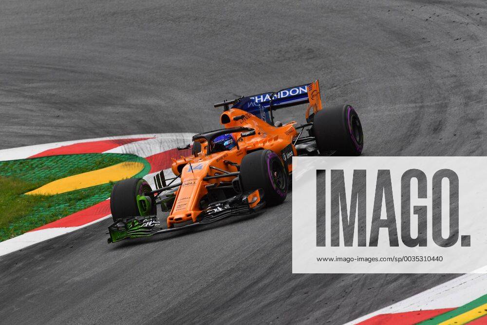 Fernando Alonso McLaren Renault Formula 1 GP Austria at Spielberg 30 06 2018 Photo mspb Jerry Andre Fernando Alonso Formula 1 GP Austria 2018